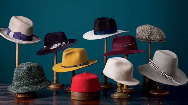 انواع کلاه مردانه و زنانه آشنایی با انواع کلاه تزئینی