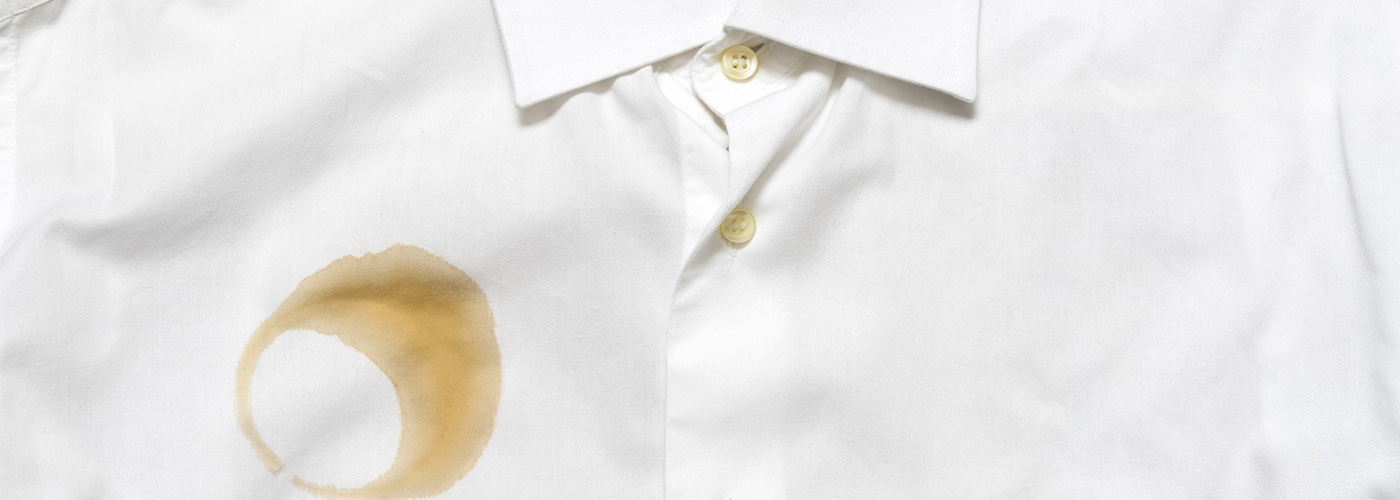 پاک کردن لک قهوه ای از روی لباس