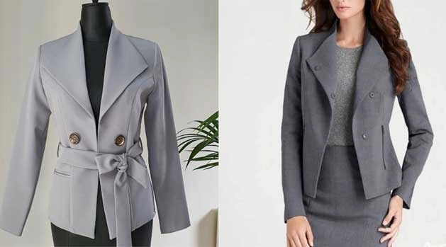 انواع مدل یقه کت زنانه