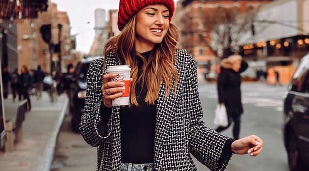 کت طرح دار زنانه