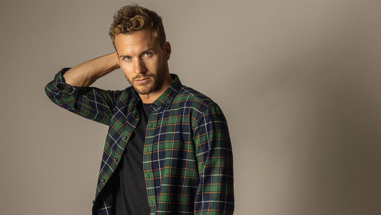 پیراهن مردانه مدل چهارخانه