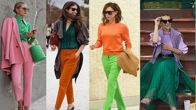 مکمل رنگ سبز در استایل