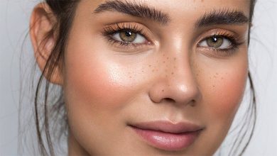 مدل ابرو برای صورت کشیده