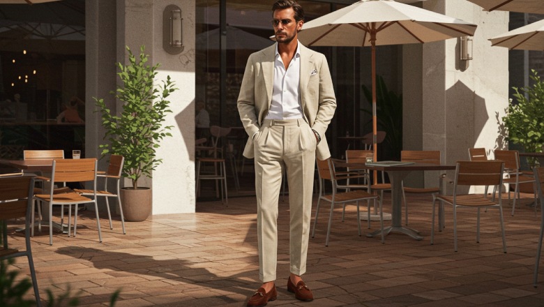 استایل نیمه رسمی تابستانی مردانه