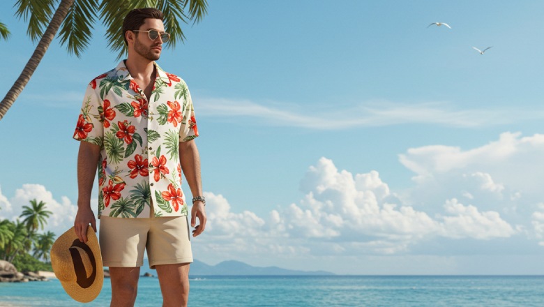 استایل تابستانی مردانه ساحلی