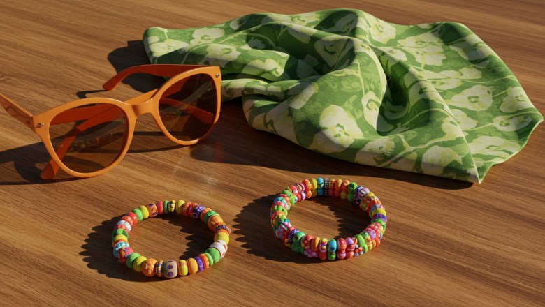 اکسسوری رنگی تابستانی