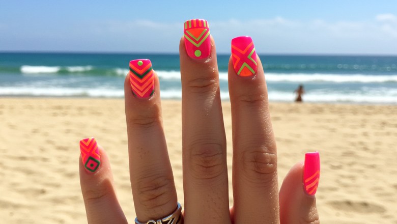 لاک قرمز برای تابستان