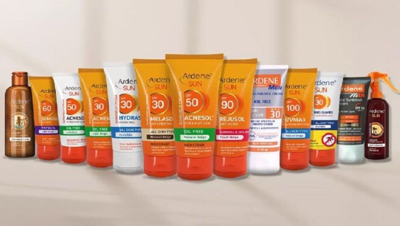 Arden brand sunscreen